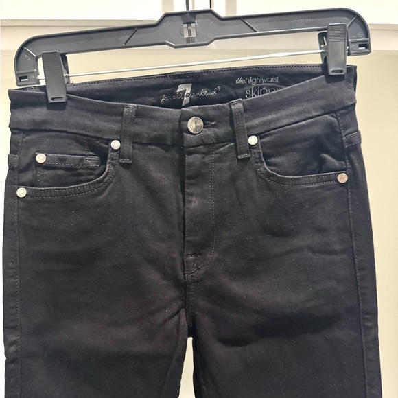 7 For All Mankind - The High Waist Skinny - Size 27 - Picture 2 of 7